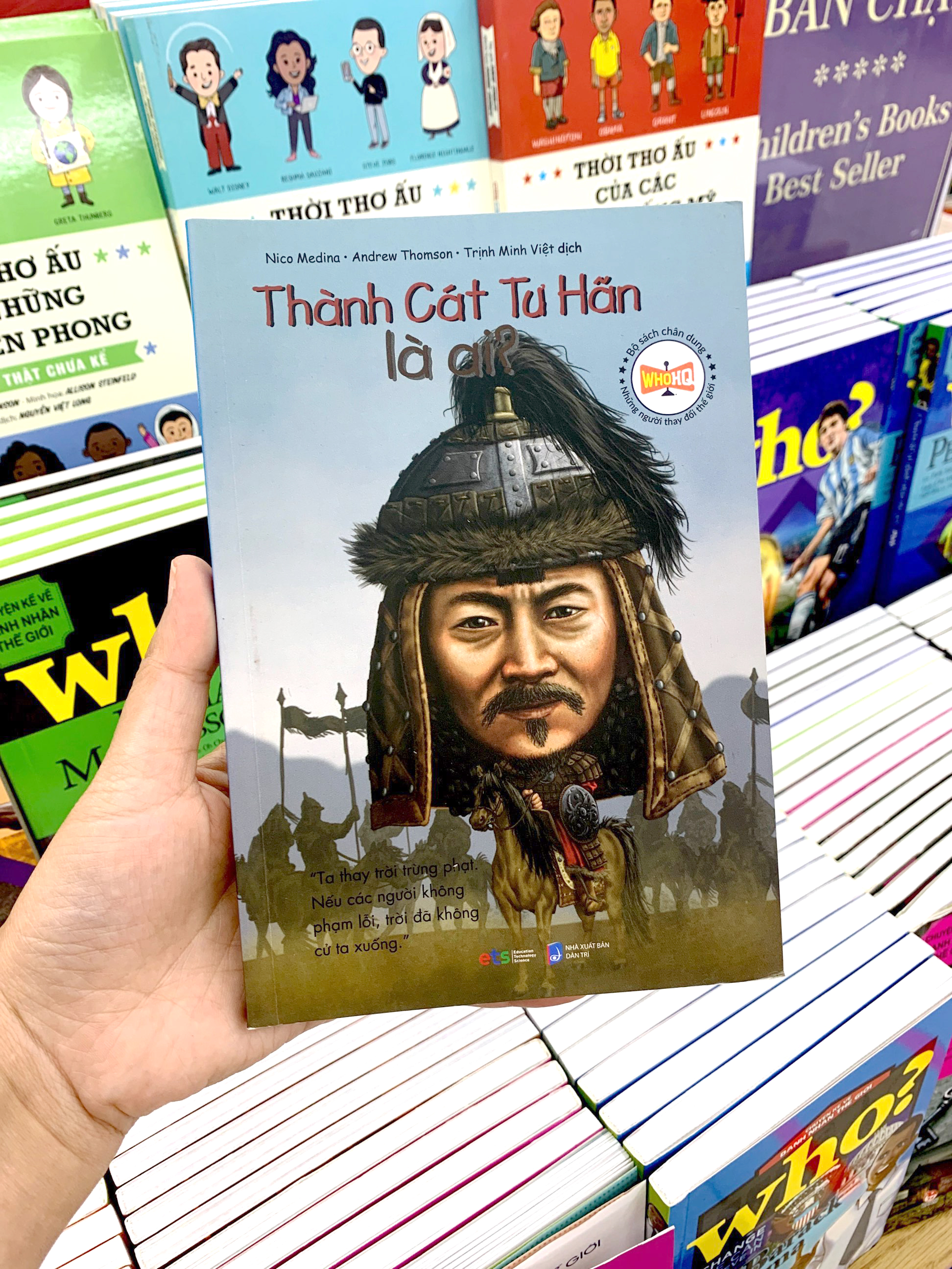 bộ sách chân dung - thành cát tư hãn là ai (tái bản 2022) - Ảnh 10