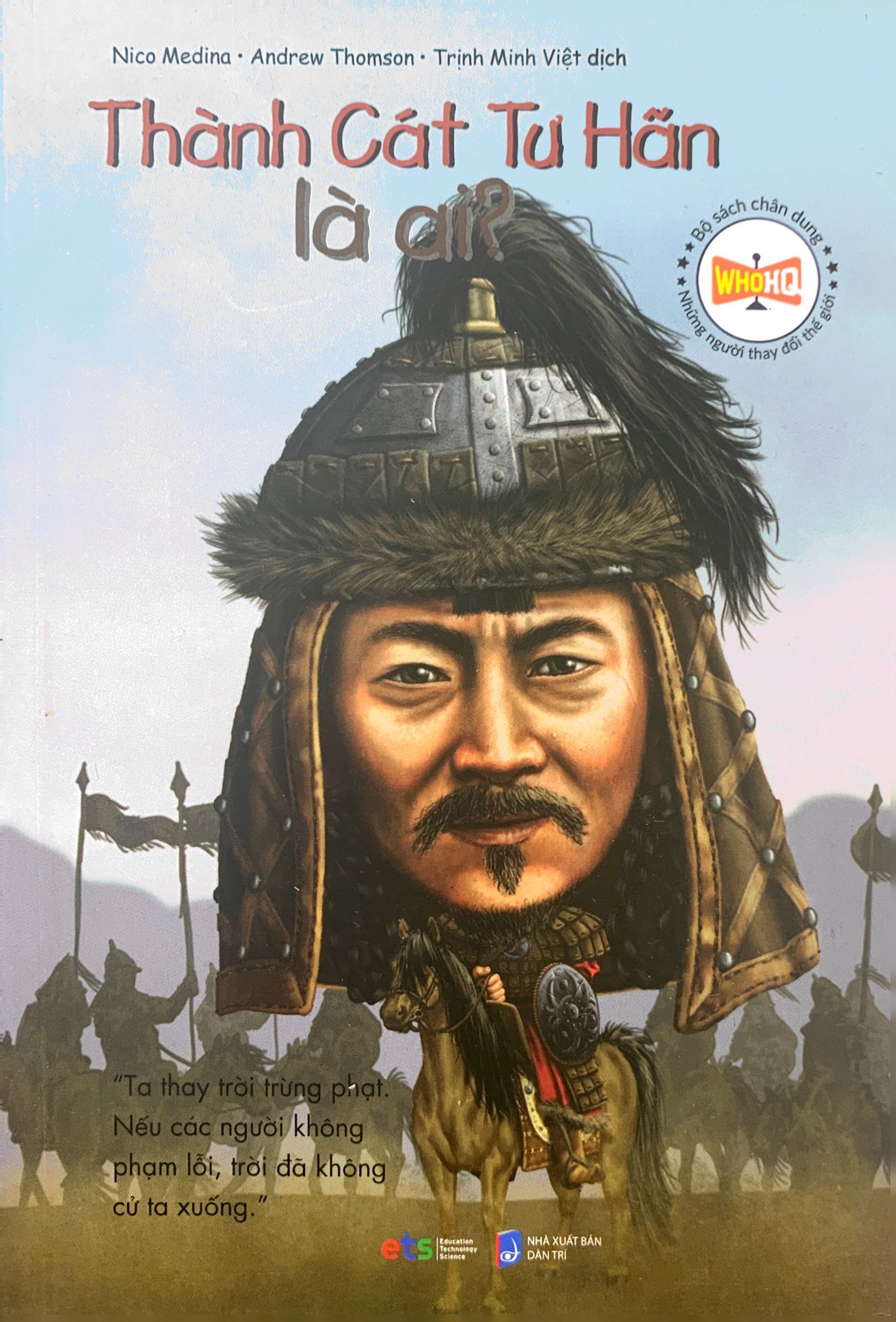 bộ sách chân dung - thành cát tư hãn là ai (tái bản 2022) - Ảnh 2