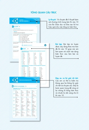 bộ sách chinh phục toàn diện môn tiếng anh kỳ thi vào 10 (bộ 2 cuốn) - Ảnh 4