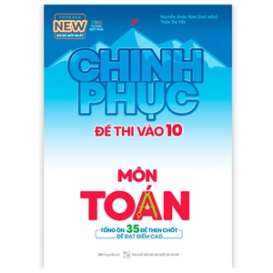 bộ sách chinh phục toàn diện môn toán kỳ thi vào 10 (bộ 2 cuốn) - Ảnh 3