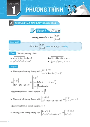bộ sách chinh phục toàn diện môn toán kỳ thi vào 10 (bộ 2 cuốn) - Ảnh 8