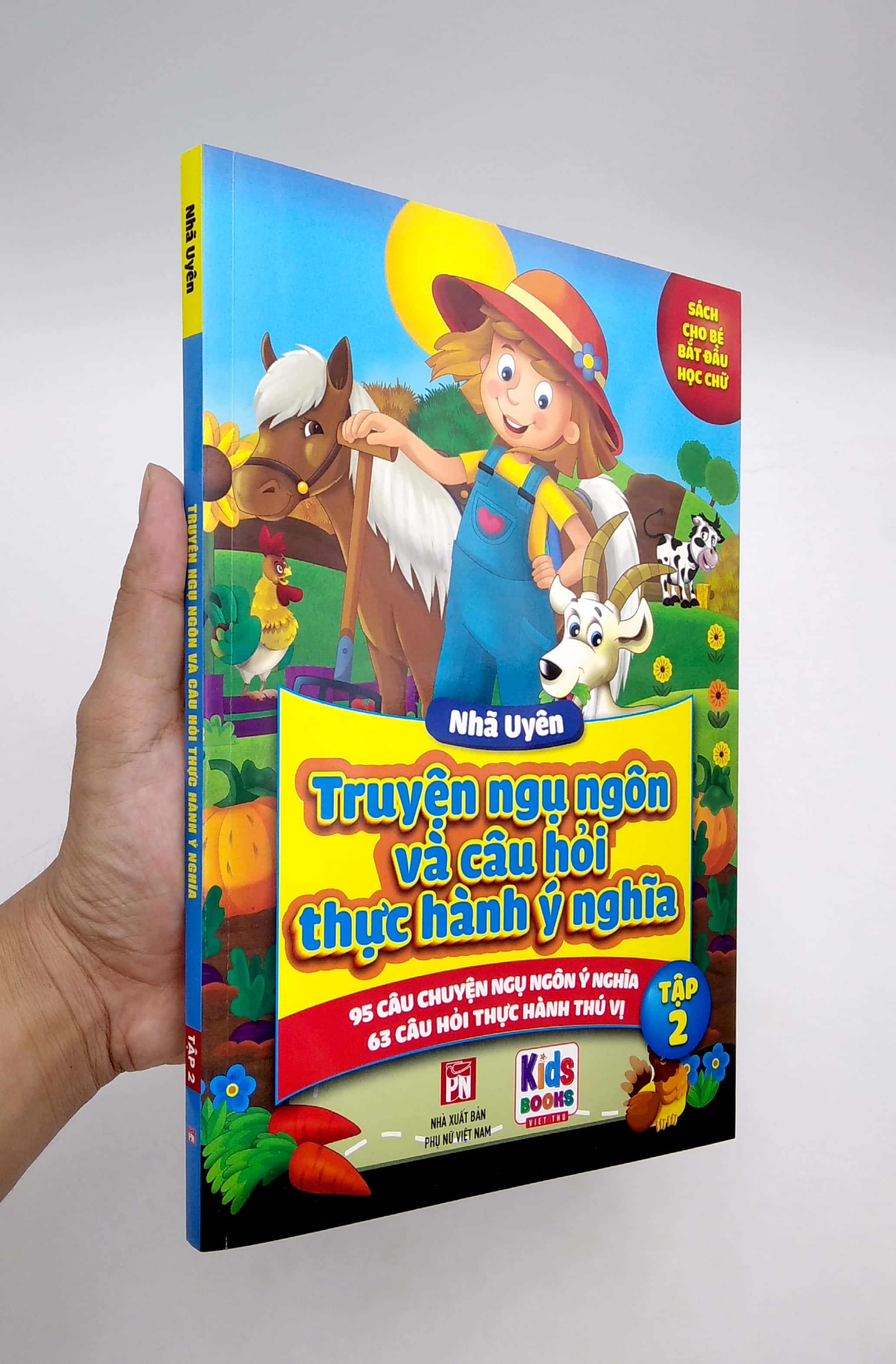 bộ sách cho bé học chữ - truyện ngụ ngôn và câu hỏi thực hành ý nghĩa - tập 2 - Ảnh 20