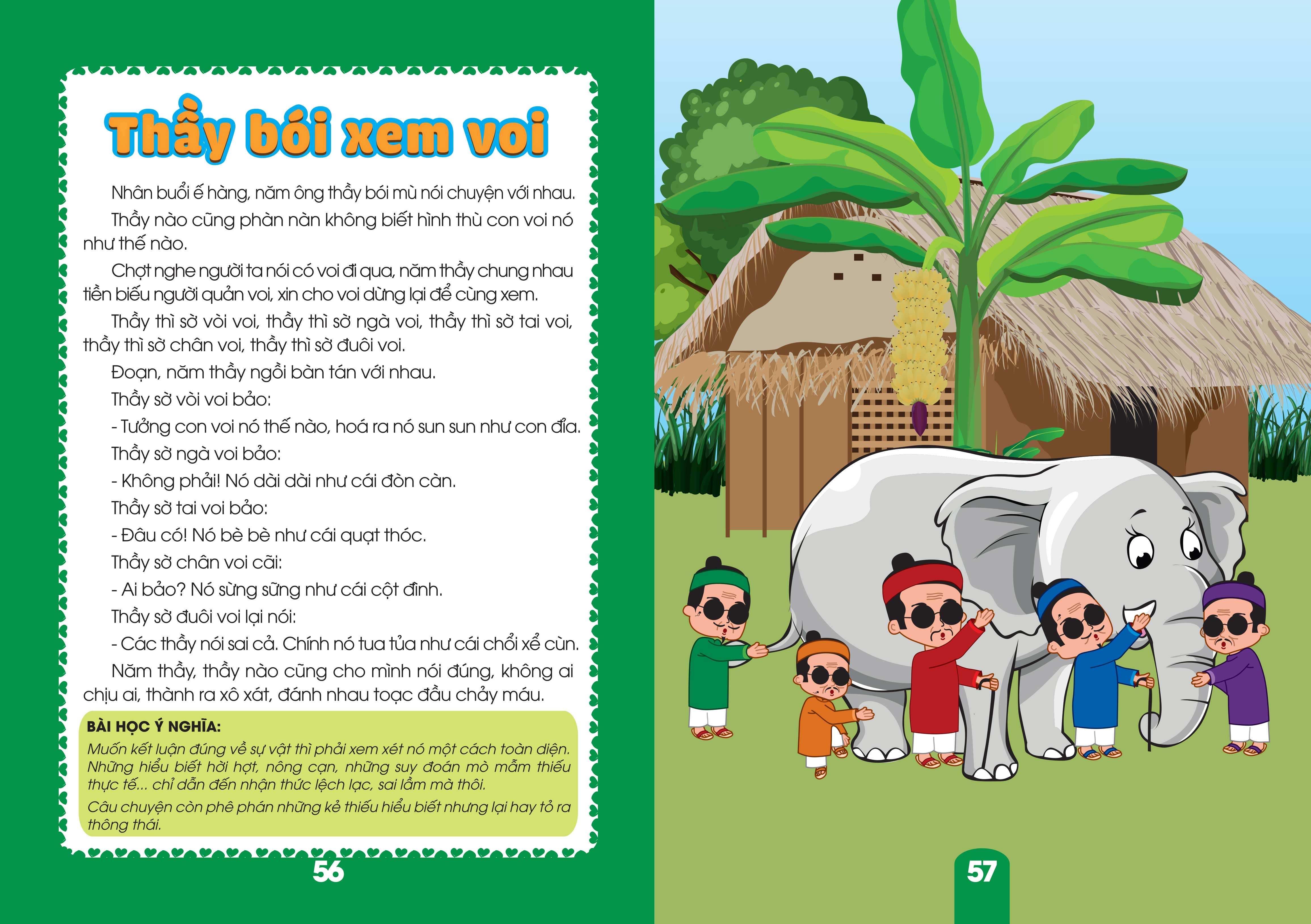 bộ sách cho bé học chữ - truyện ngụ ngôn và câu hỏi thực hành ý nghĩa - tập 2 - Ảnh 7