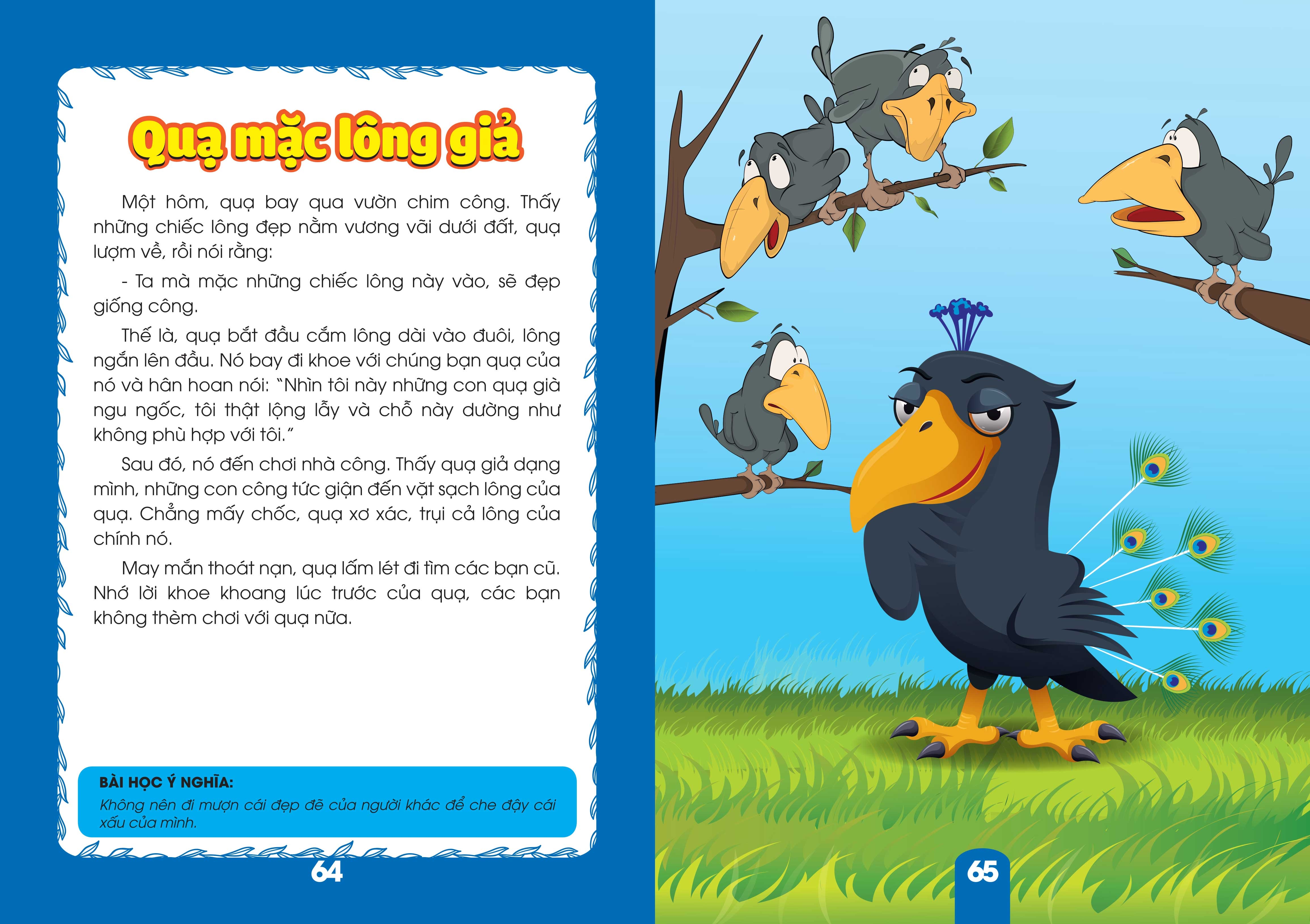 bộ sách cho bé học chữ - truyện ngụ ngôn và câu hỏi thực hành ý nghĩa - tập 2 - Ảnh 8