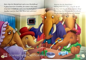 bộ sách chú voi moppet vui vẻ - voi ma-mut moppet mừng giáng sinh - Ảnh 6