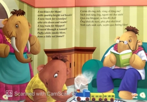 bộ sách chú voi moppet vui vẻ - voi ma-mut moppet mừng giáng sinh - Ảnh 7