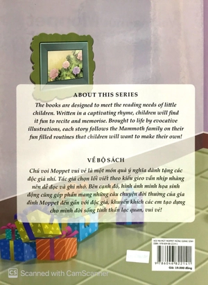 bộ sách chú voi moppet vui vẻ - voi ma-mut moppet mừng giáng sinh - Ảnh 8