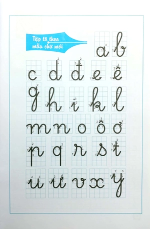 bộ sách chuẩn bị cho bé vào lớp 1: luyện viết theo mẫu chữ mới (bộ 7 cuốn) (tái bản) - Ảnh 10