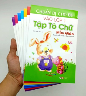 bộ sách chuẩn bị cho bé vào lớp 1: luyện viết theo mẫu chữ mới (bộ 7 cuốn) (tái bản) - Ảnh 9