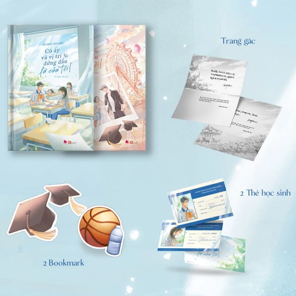 Bộ Sách Cô Ấy Và Vị Trí Đứng Đầu Là Của Tôi! - Tập 1 + Tập 2 (Bộ 2 Tập) - Tặng Kèm 2 Bookmark + 2 Thẻ Học Sinh + Trang Gác