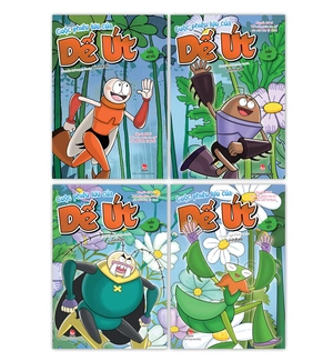 bộ sách cuộc phiêu lưu của dế út (tái bản 2023) (bộ 4 cuốn) - tặng kèm thước kẻ nhựa - Ảnh 3