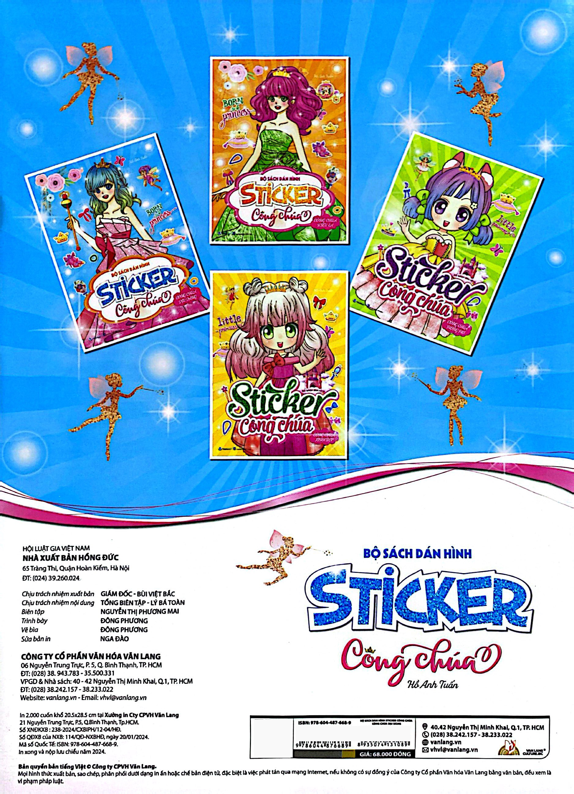 bộ sách dán hình - sticker công chúa - công chúa dịu dàng - Ảnh 6