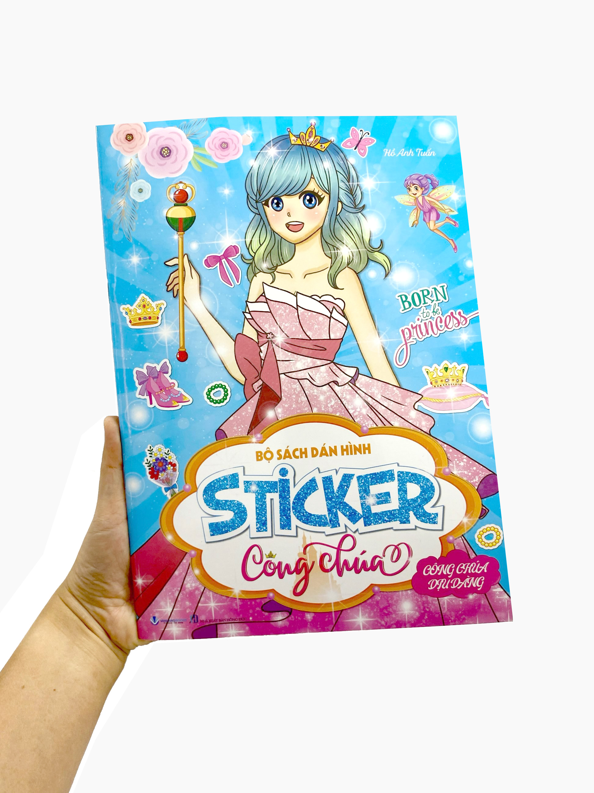 bộ sách dán hình - sticker công chúa - công chúa dịu dàng - Ảnh 7
