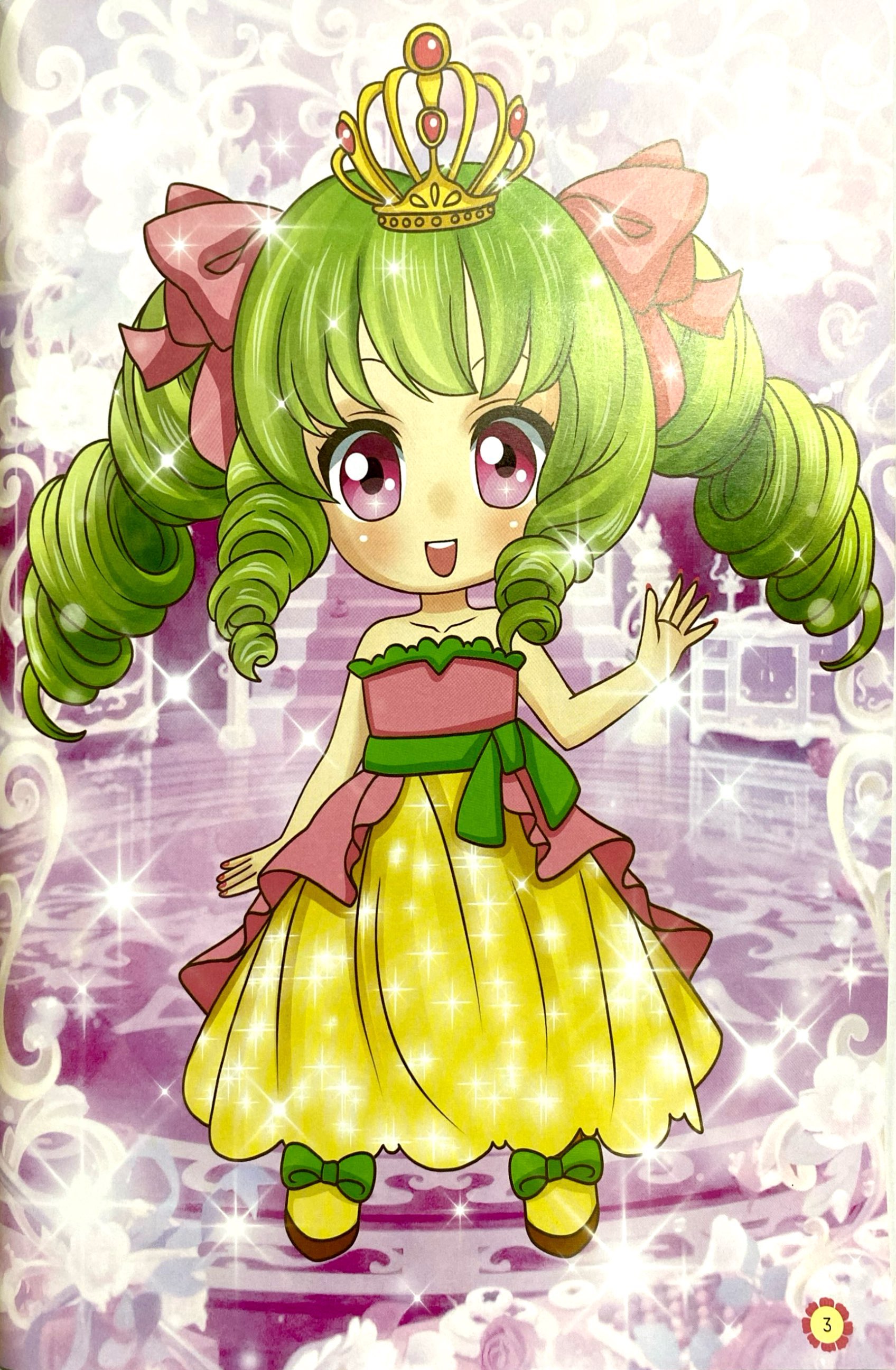 bộ sách dán hình - sticker công chúa - công chúa mộng mơ - Ảnh 5