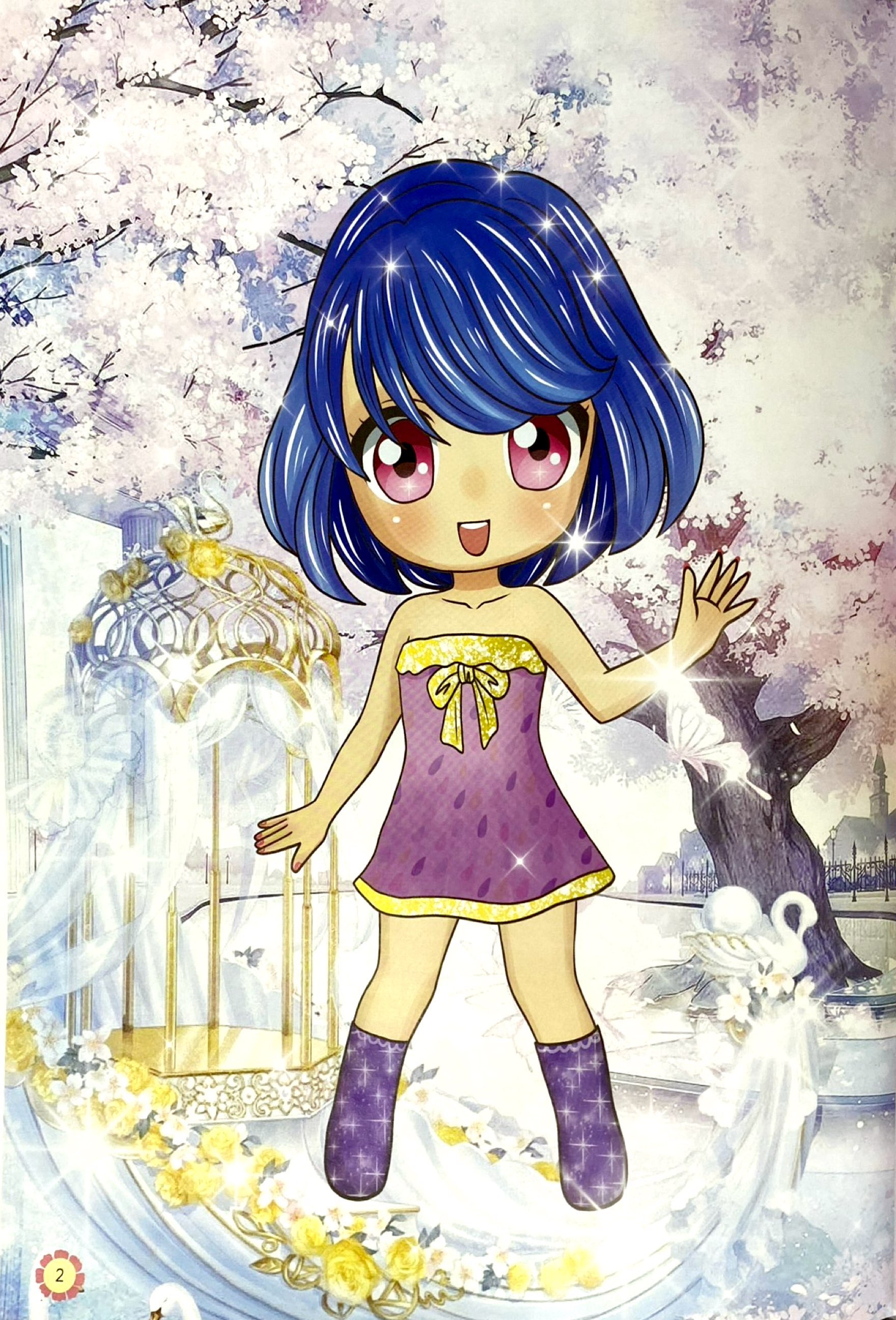 bộ sách dán hình - sticker công chúa - công chúa xinh đẹp - Ảnh 4