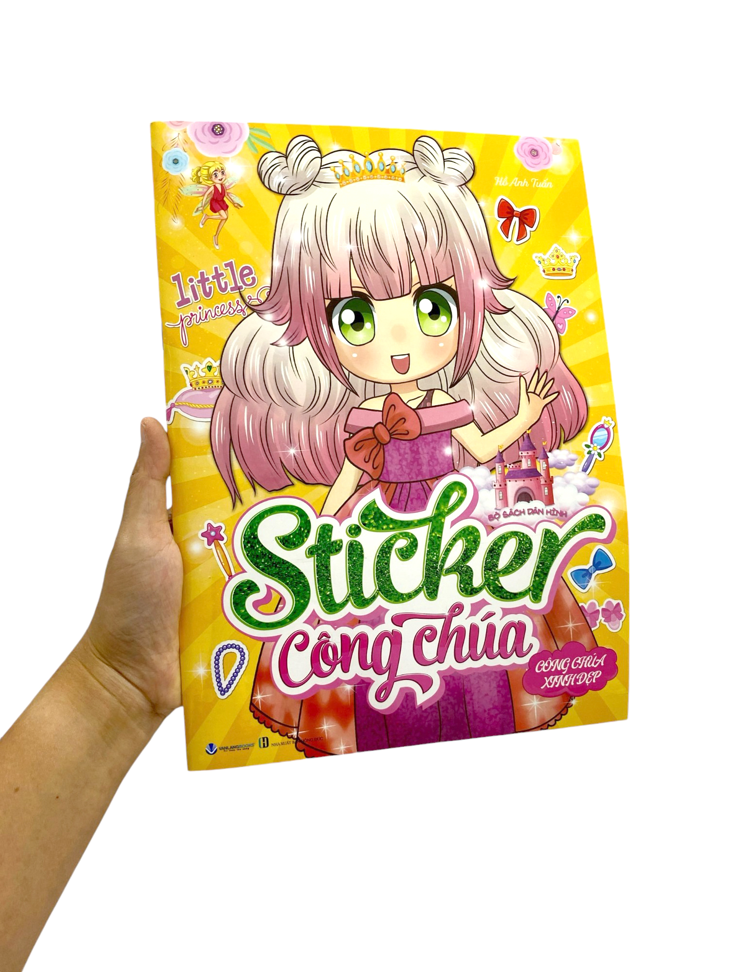 bộ sách dán hình - sticker công chúa - công chúa xinh đẹp - Ảnh 7