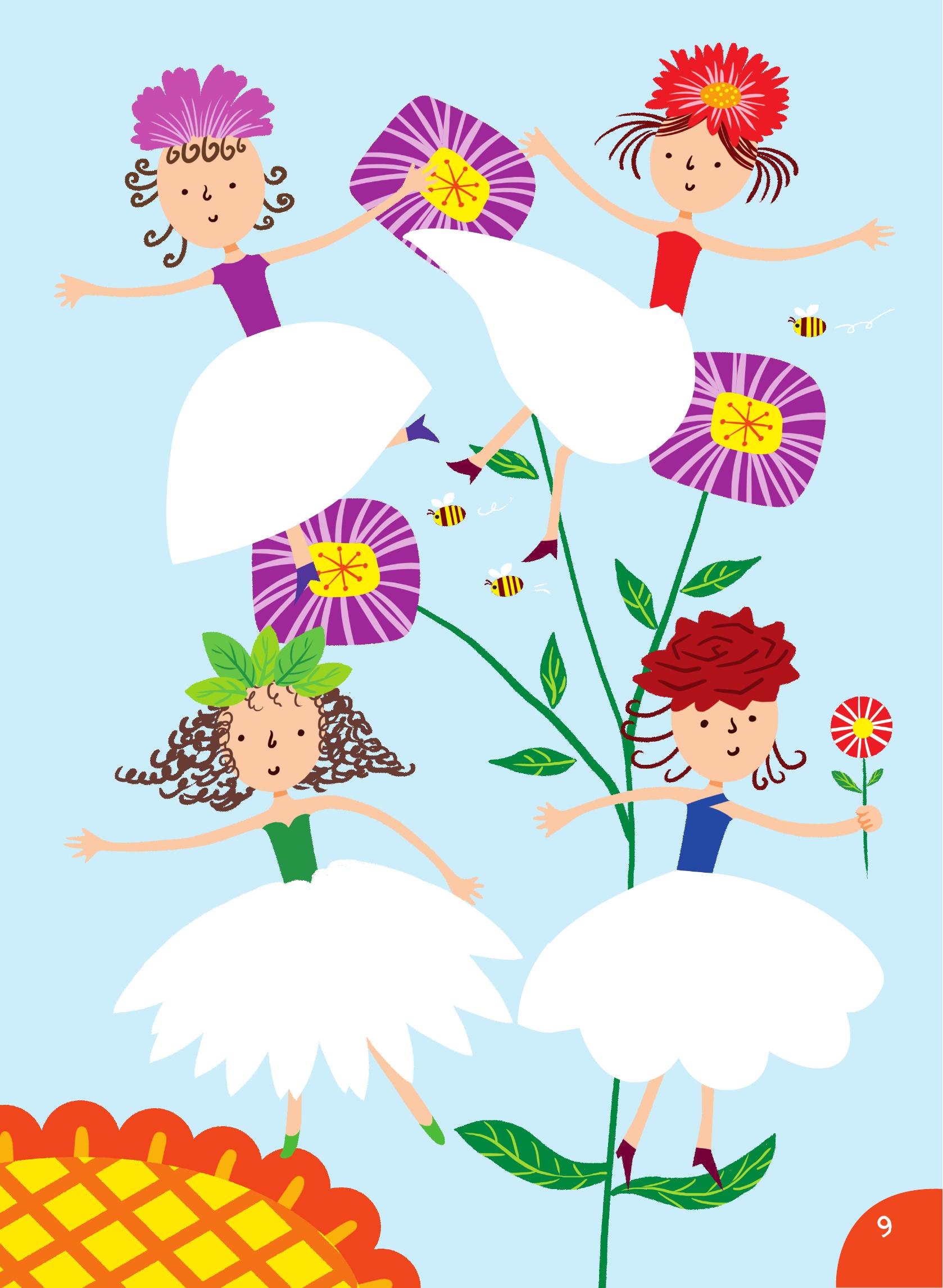 Bộ Sách Đầu Đời Bồi Dưỡng Khả Năng Hội Hoạ - Những Khoảng Trời Thần Tiên - Ảnh 10