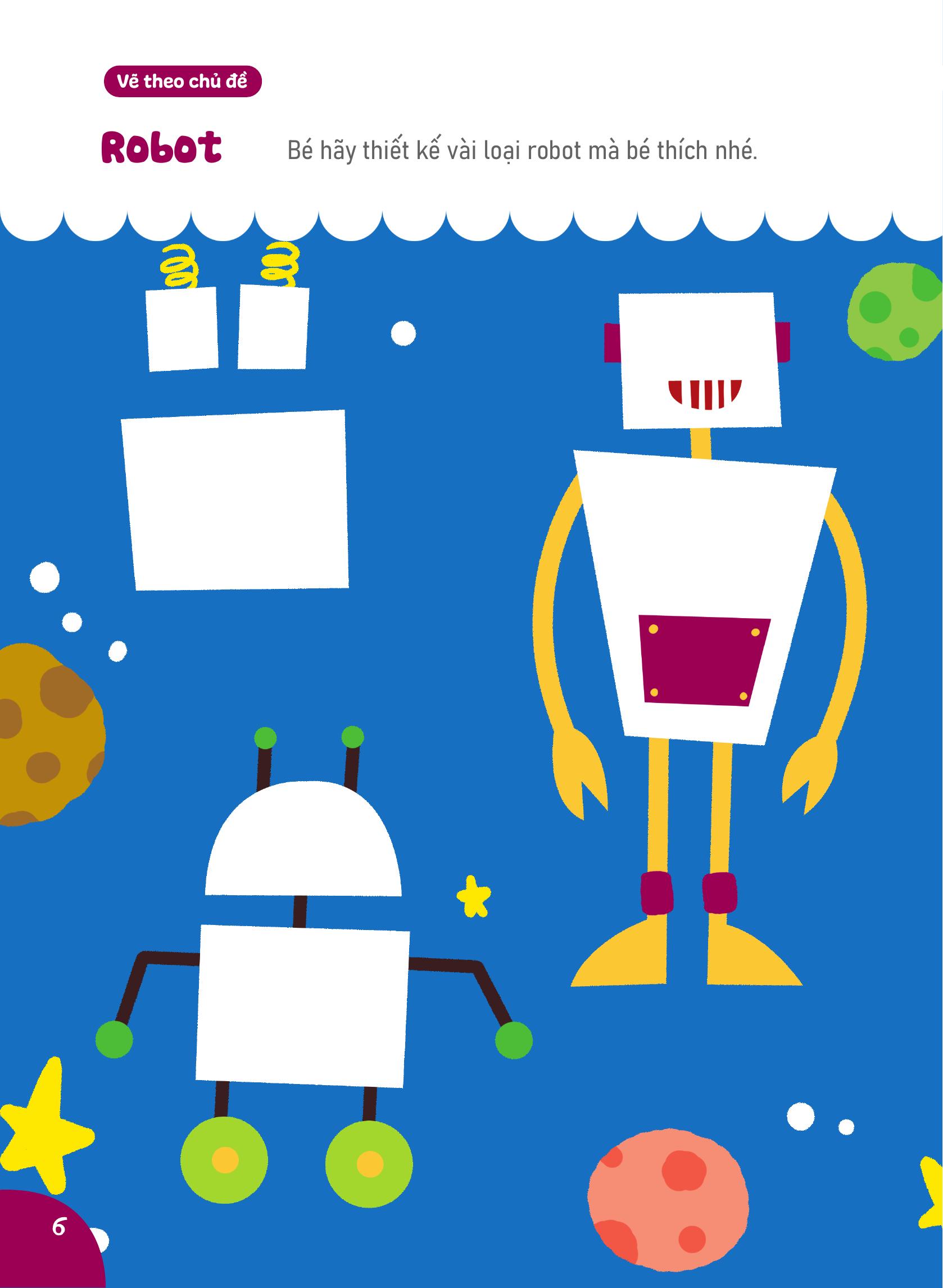 Bộ Sách Đầu Đời Bồi Dưỡng Khả Năng Hội Hoạ - Những Khoảng Trời Thần Tiên - Ảnh 7