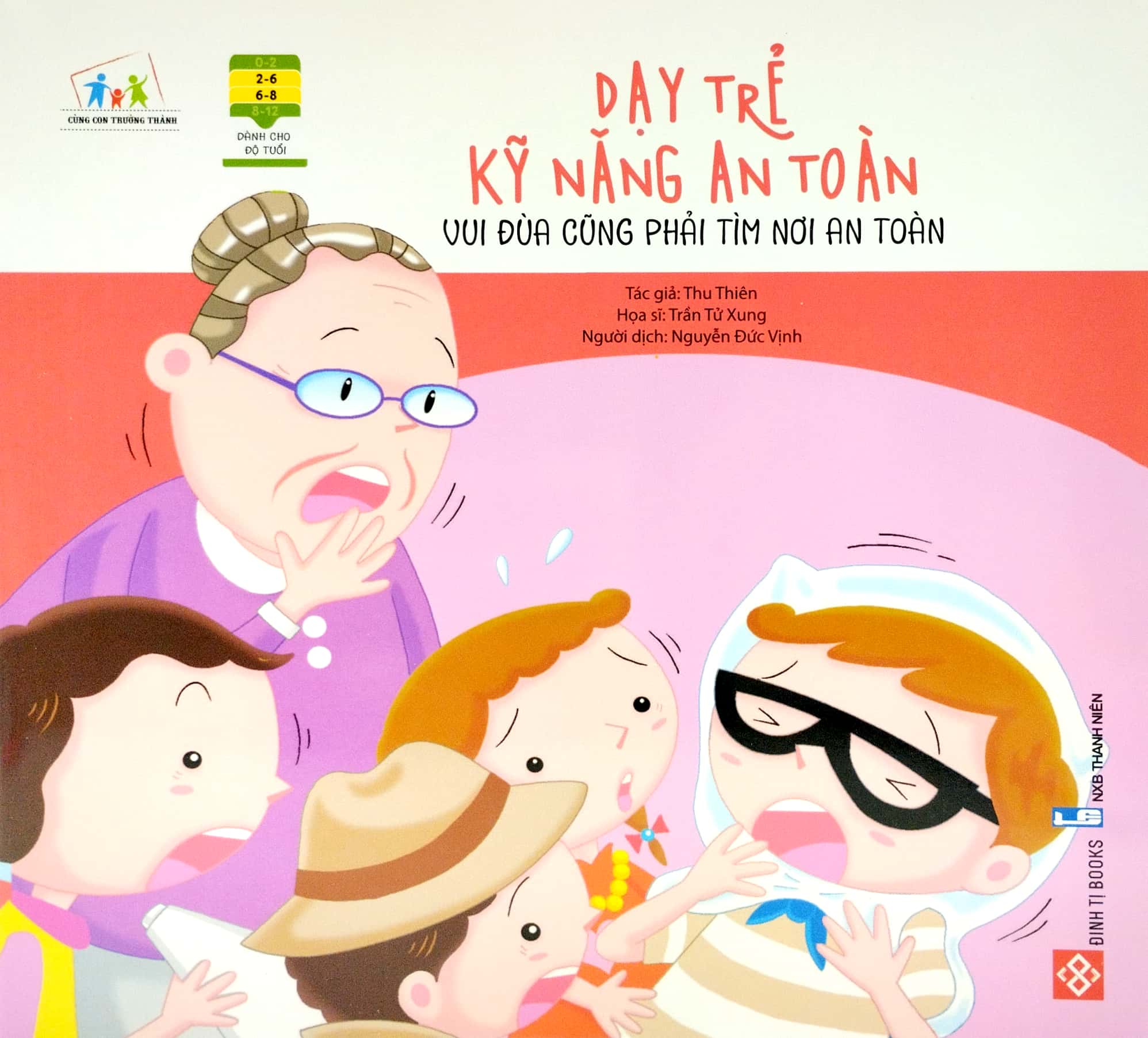 bộ sách dạy trẻ kỹ năng an toàn (bộ 5 cuốn) - Ảnh 2