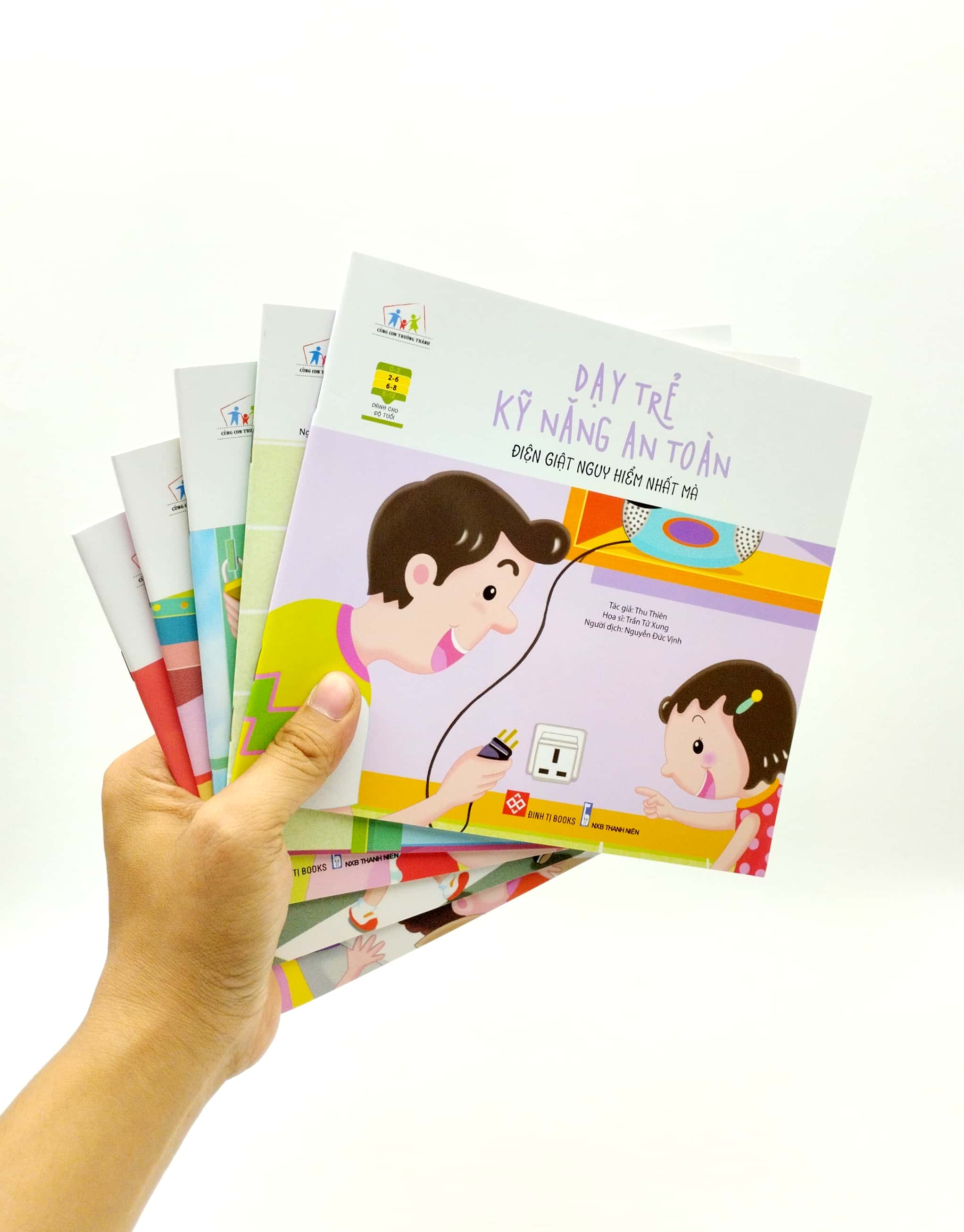 bộ sách dạy trẻ kỹ năng an toàn (bộ 5 cuốn) - Ảnh 8