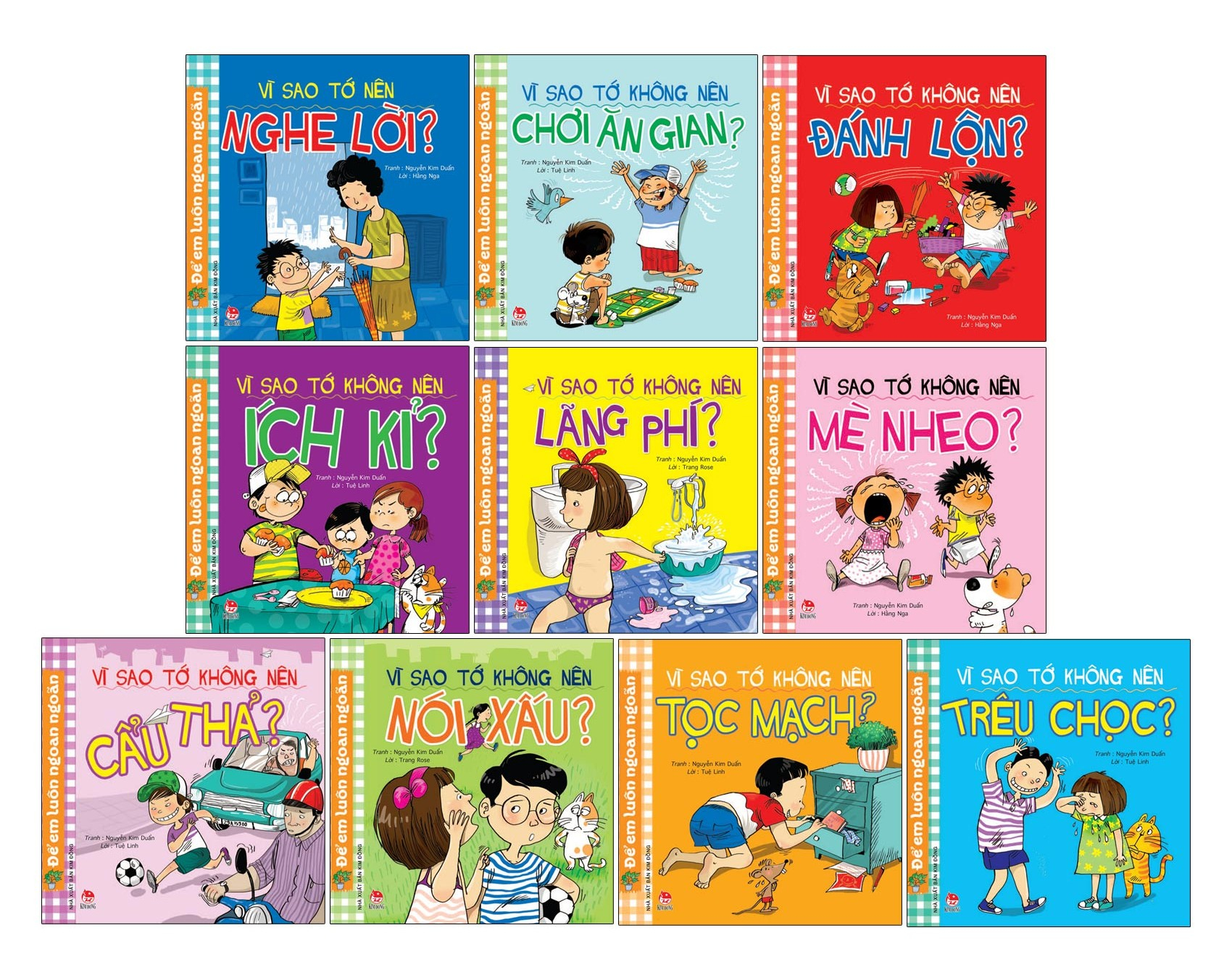 Bộ Sách Để Em Luôn Ngoan Ngoãn (Bộ 10 Cuốn) (Tái Bản 2026) - Ảnh 2