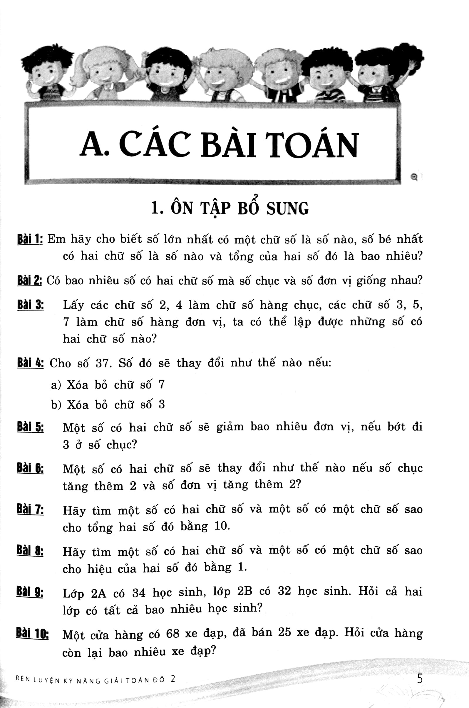 Bộ Sách Để Học Tốt Toán 2 + Rèn Luyện Kĩ Năng Giải Toán Đố 2 (Bộ 2 Cuốn) - Tặng Kèm Sách 500 Bài Toán Chọn Lọc Lớp 2 - Ảnh 9