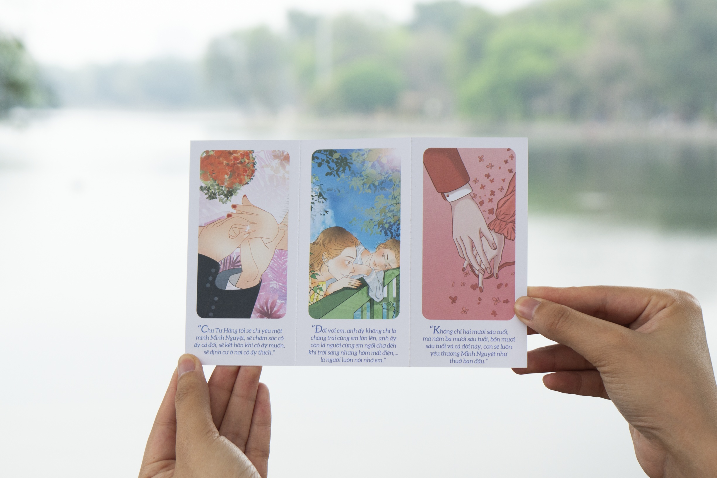 bộ sách đều tại vầng trăng gây họa - tập 1+2 (bộ 2 tập) - bản đặc biệt - tặng kèm 2 bookmark bồi cứng + 1 poscard có chữ ký tác giả + 1 poscard gấp xé + 2 thẻ card - Ảnh 19