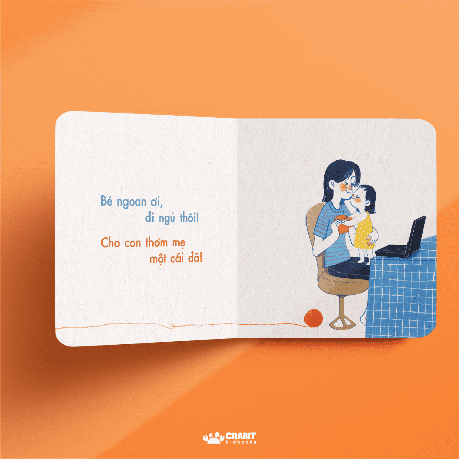 bộ sách "đi ngủ nào, bé cưng ơi" (ngủ ngon nhé, phố phường + ngủ ngon nhé cả nhà + ngủ ngon nhé thỏ cưng) - Ảnh 7