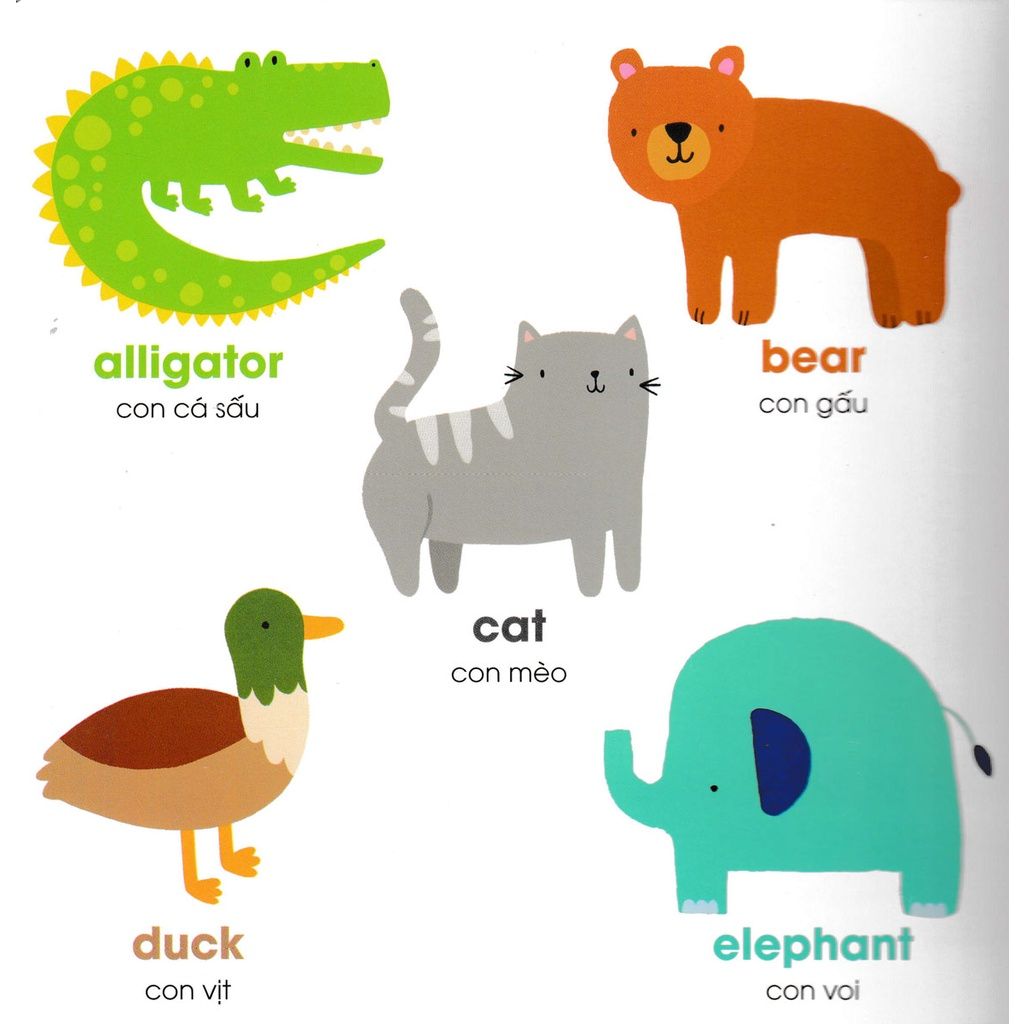 bộ sách đồ chơi - chuyến tàu của các loài động vật - Ảnh 3