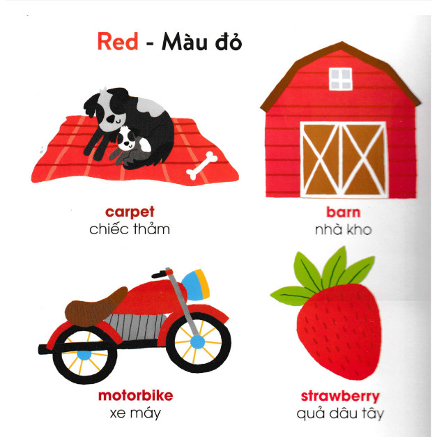 bộ sách đồ chơi - chuyến xe buýt sắc màu - Ảnh 3