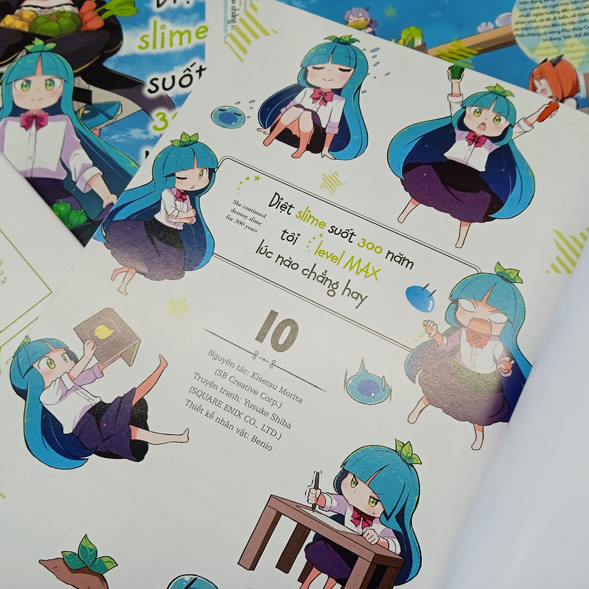 Bộ
						
										
										[Sách Đồng Giá 20K] [Manga] Diệt Slime Suốt 300 Năm, Tôi Levelmax Lúc Nào Chẳng Hay - Tập 10 - Ảnh 4