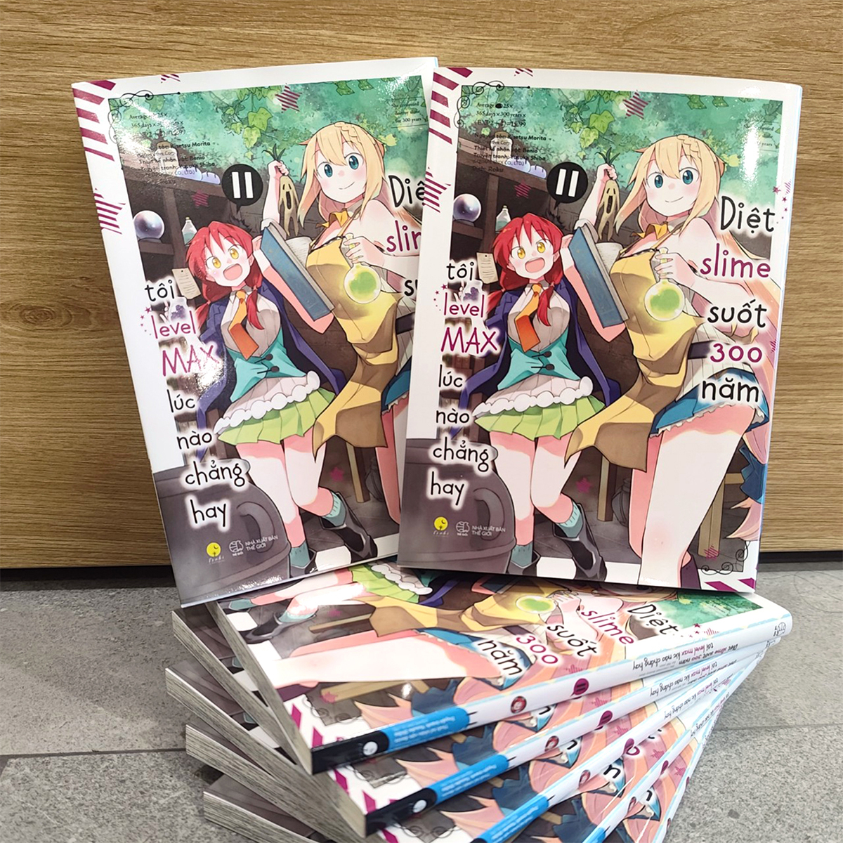 Bộ
						
										
										[Sách Đồng Giá 20K] [Manga] Diệt Slime Suốt 300 Năm, Tôi Levelmax Lúc Nào Chẳng Hay - Tập 11 - Ảnh 4