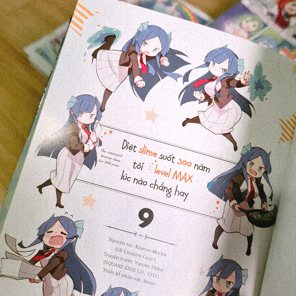 Bộ
						
										
										[Sách Đồng Giá 20K] [Manga] Diệt Slime Suốt 300 Năm, Tôi Levelmax Lúc Nào Chẳng Hay - Tập 9 - Ảnh 3