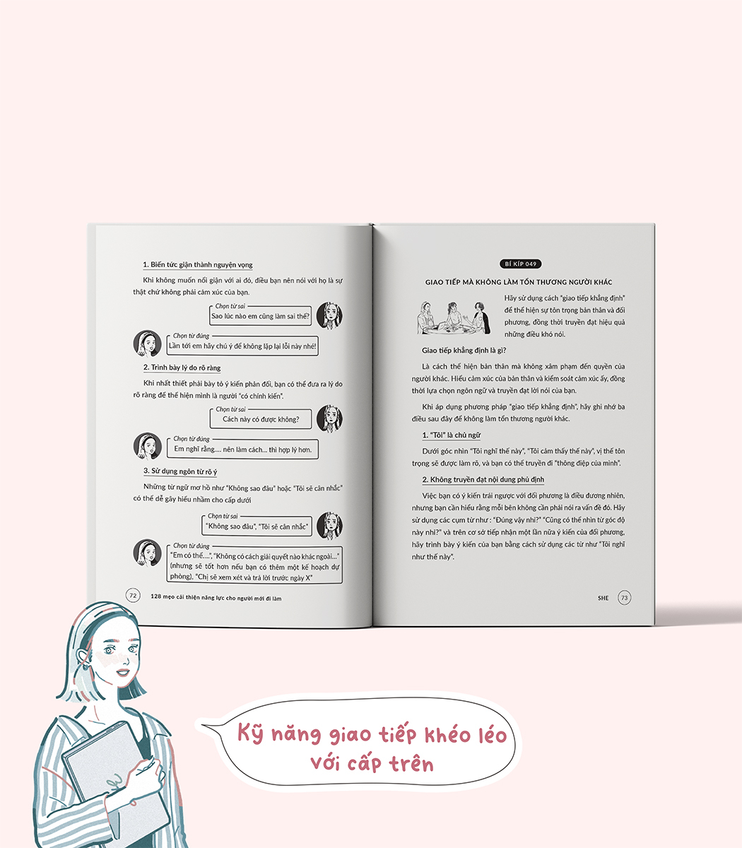 Bộ
						
										
										[Sách Đồng Giá 40K] 128 Mẹo Cải Thiện Năng Lực Cho Người Mới Đi Làm - Từ "Amateur" Đến Chuyên Nghiệp - Ảnh 6