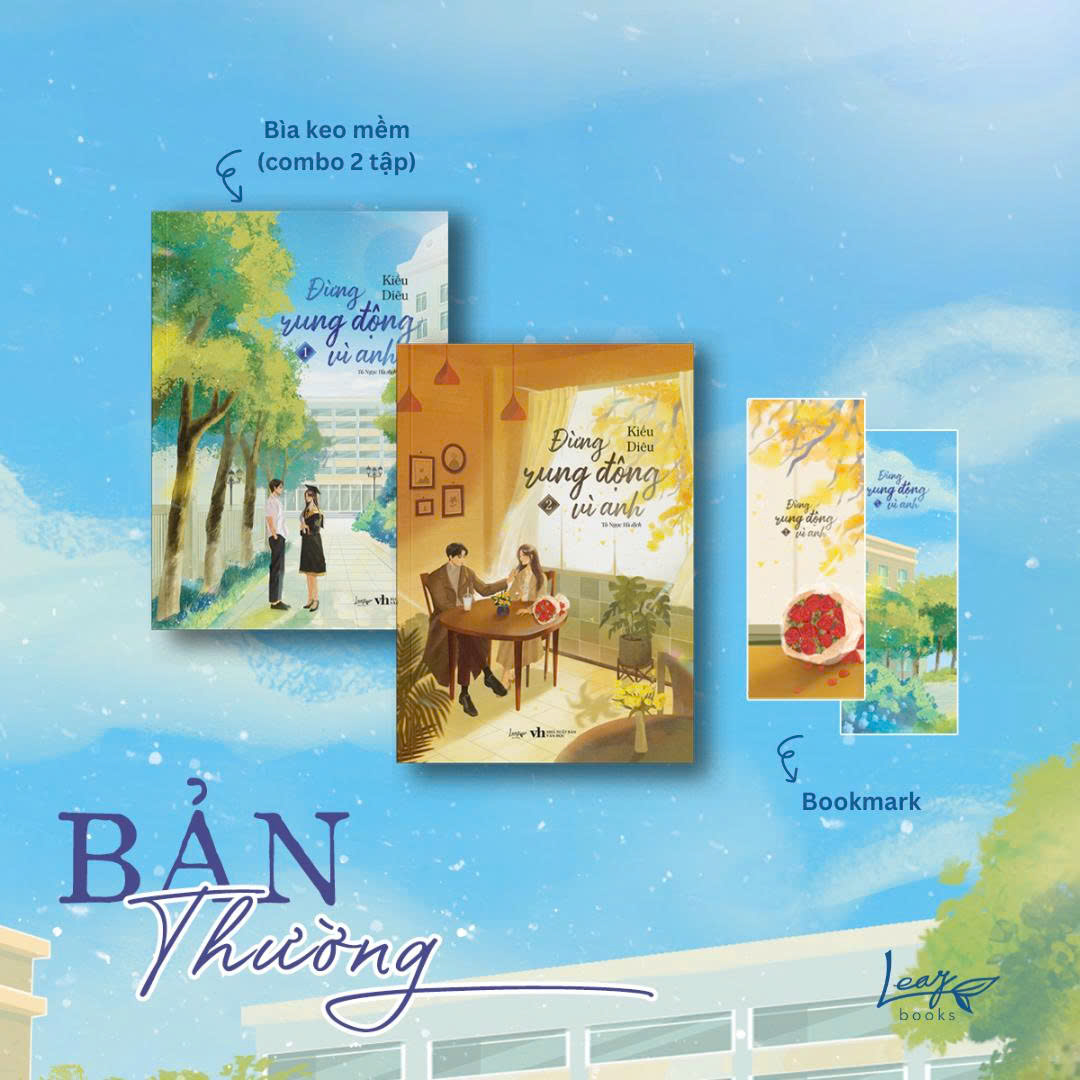 Bộ Sách Đừng Rung Động Vì Anh - Tập 1 + Tập 2 (Bộ 2 Tập) - Tặng Kèm Bookmark - Ảnh 2