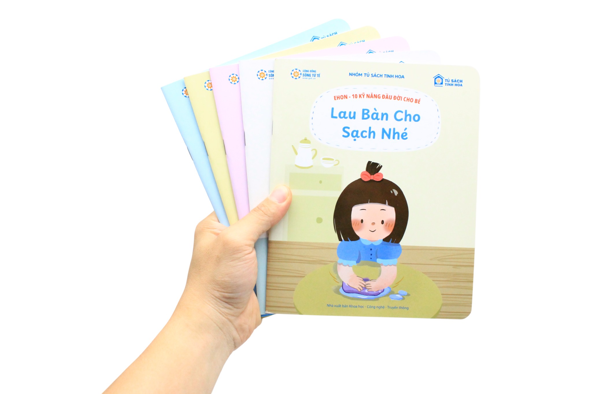 Bộ Sách Ehon - 10 Kỹ Năng Đầu Đời Cho Bé - Bộ 1 (Bộ 5 Cuốn) - Ảnh 8