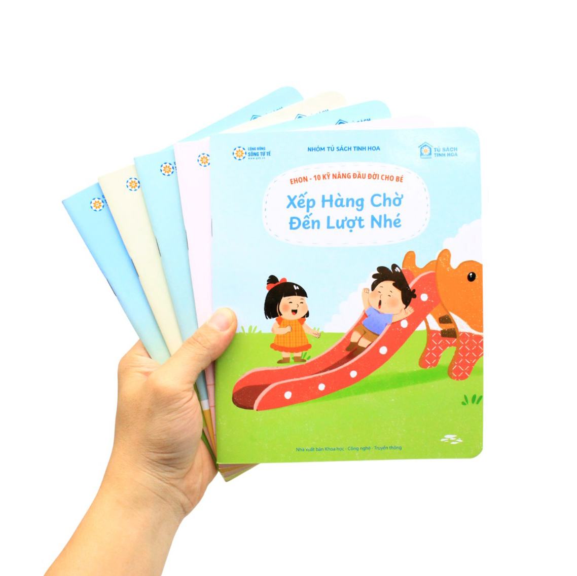 Bo Sach Ehon - 10 Ky Nang Dau Doi Cho Be - Bo 2 (Bo 5 Cuon) - Ảnh 11