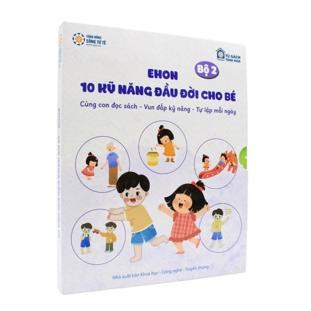 Bo Sach Ehon - 10 Ky Nang Dau Doi Cho Be - Bo 2 (Bo 5 Cuon) - Ảnh 7