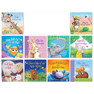 bộ sách ehon châu âu (bộ 10 cuốn) - Ảnh 2