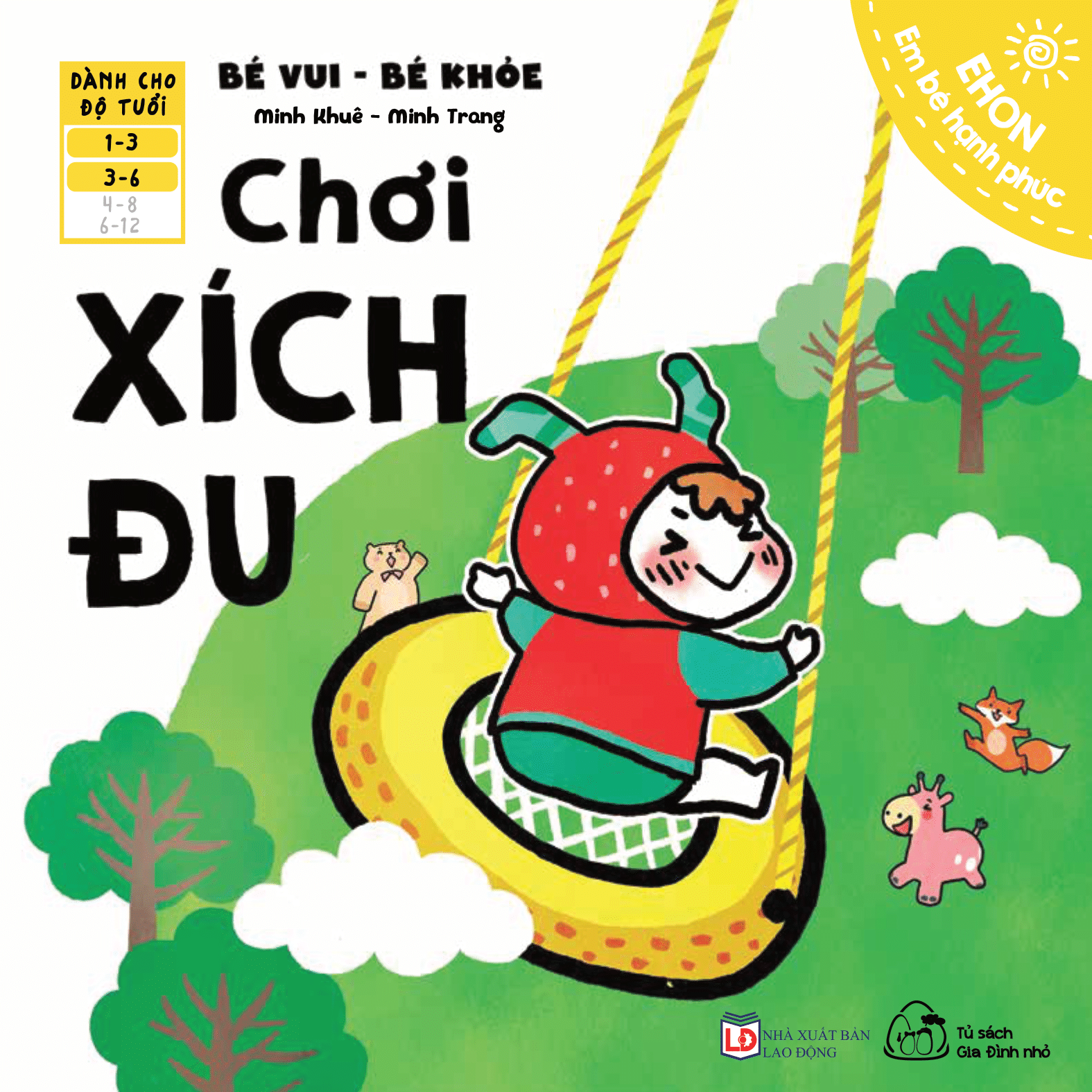 bộ sách ehon em bé hạnh phúc - bé vui-bé khỏe - giờ chơi của bé (từ 1-6 tuổi) (bộ 5 cuốn) - Ảnh 6