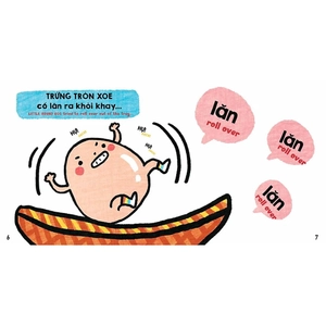 bộ sách ehon nhận biết - bé trứng tròn xoe (từ 1-6 tuổi) (bộ 4 cuốn) - Ảnh 7