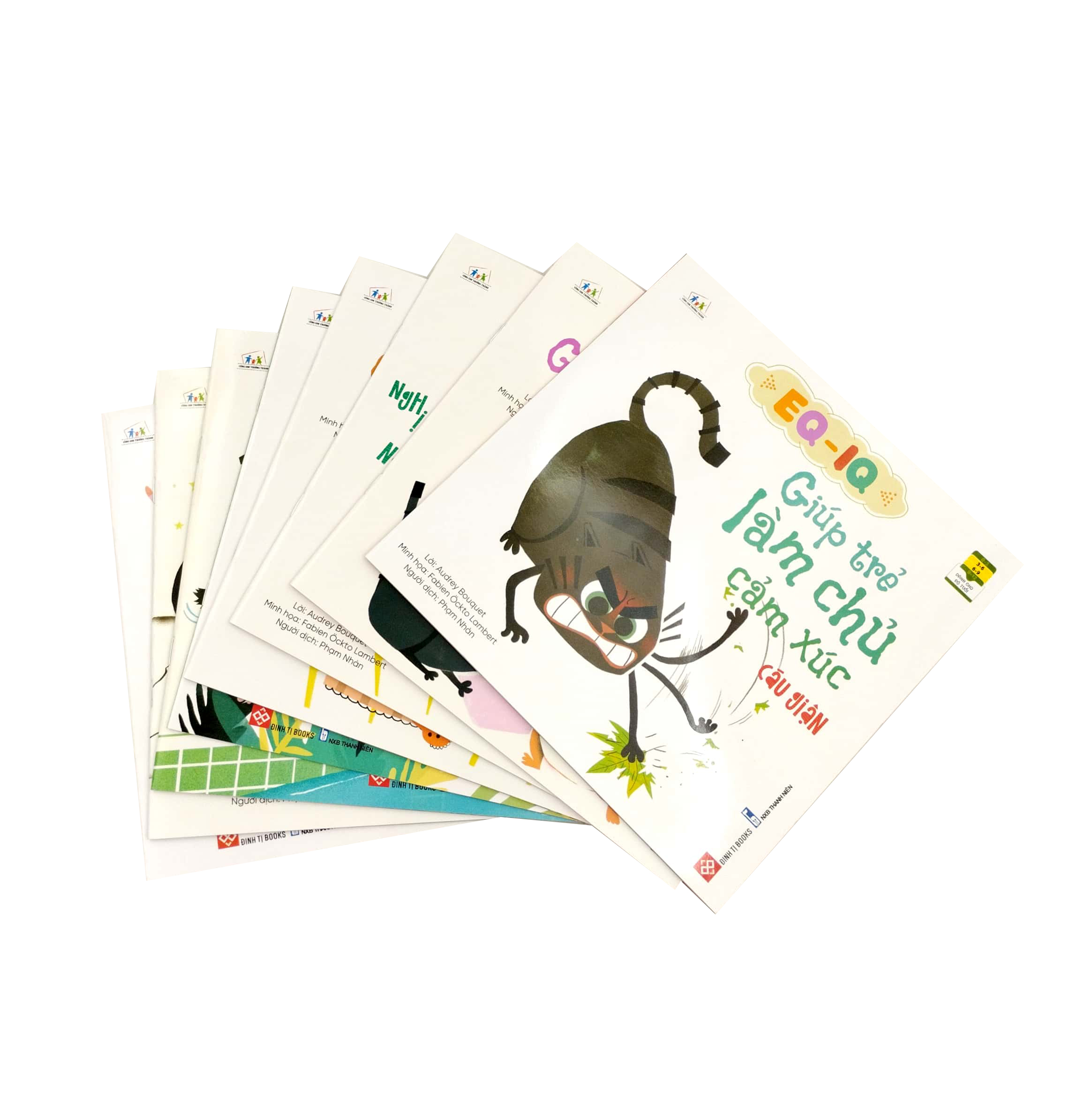 Bộ Sách EQ-IQ Giúp Trẻ Làm Chủ Cảm Xúc (Bộ 8 Cuốn) - Ảnh 10