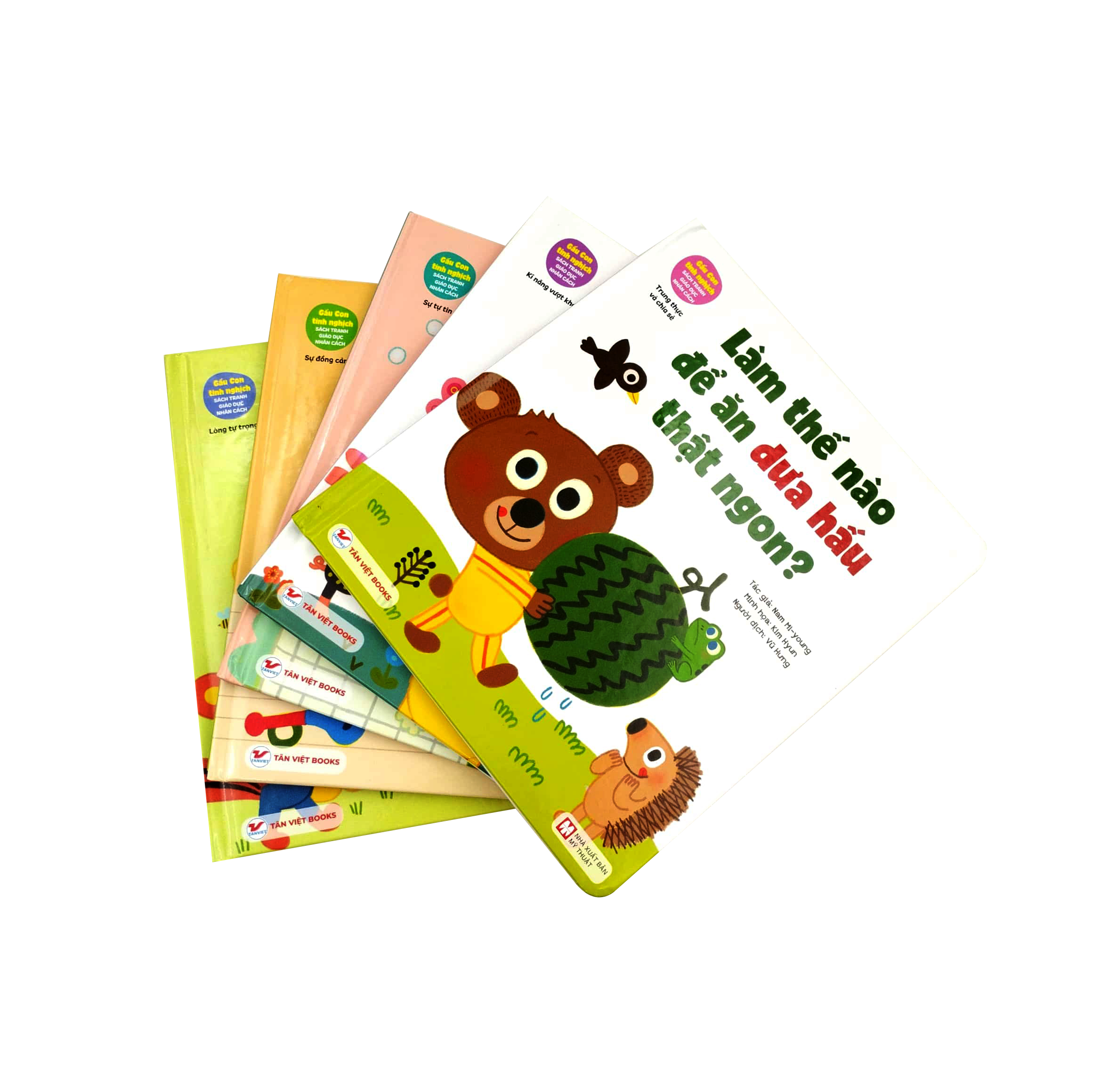 bộ sách gấu con tinh nghịch - bìa cứng (bộ 5 cuốn) - Ảnh 7