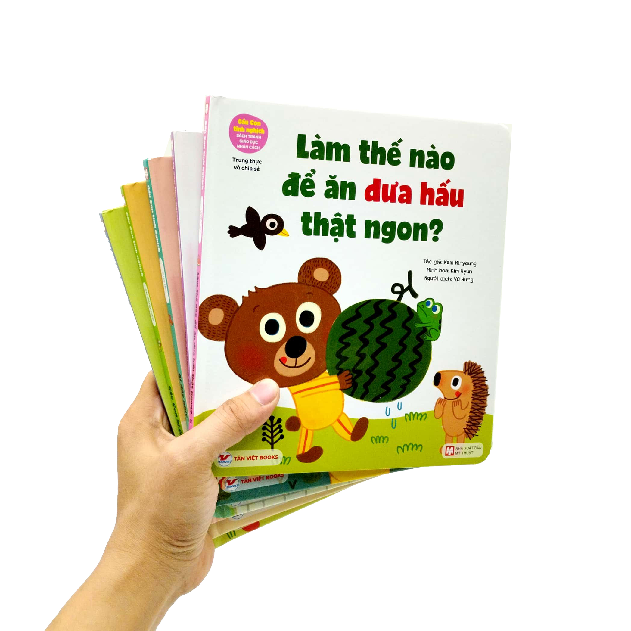 bộ sách gấu con tinh nghịch - bìa cứng (bộ 5 cuốn) - Ảnh 8