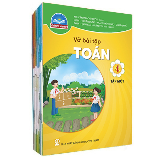 Bộ Sách Giáo Khoa Bộ Lớp 4 - Chân Trời - Sách Bài Tập (Bộ 12 Cuốn) (Mỹ Thuật Bản 2) (Chuẩn)