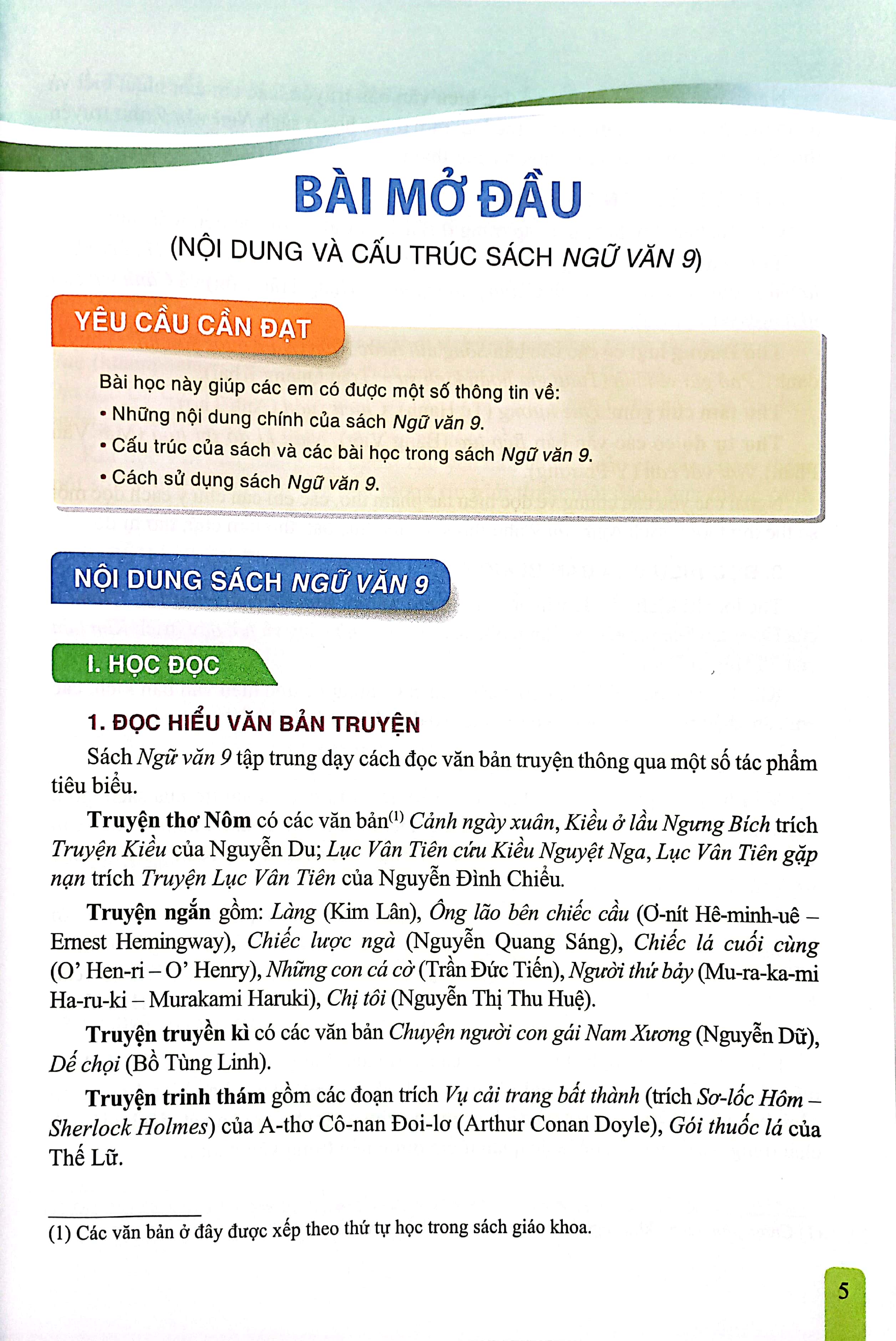 bộ sách giáo khoa lớp 9 - cánh diều - chương trình chuẩn (bài học + bài tập) - Ảnh 5