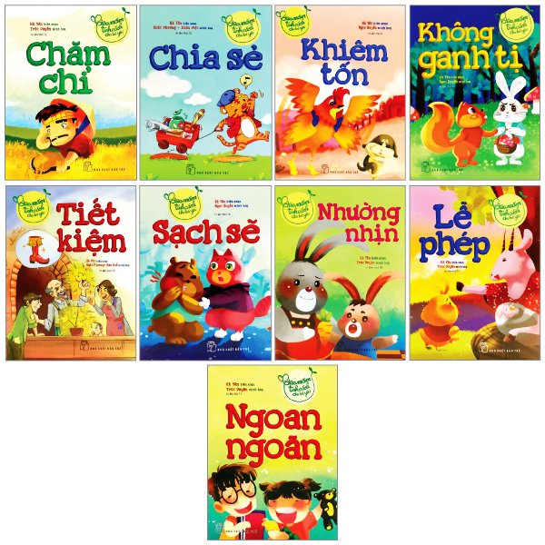 bộ sách gieo mầm tính cách cho bé yêu (2022) (bộ 9 cuốn) - Ảnh 2