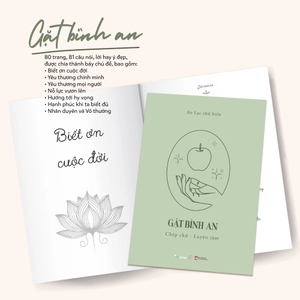 bộ sách gieo niệm lành + gặt bình an (bộ 2 cuốn) - Ảnh 6