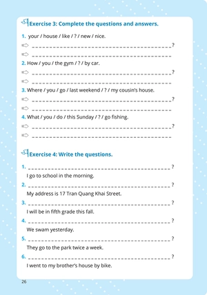 bộ sách grammar go - ôn luyện trọng tâm ngữ pháp tiếng anh tiểu học (bộ 3 cuốn) - Ảnh 11