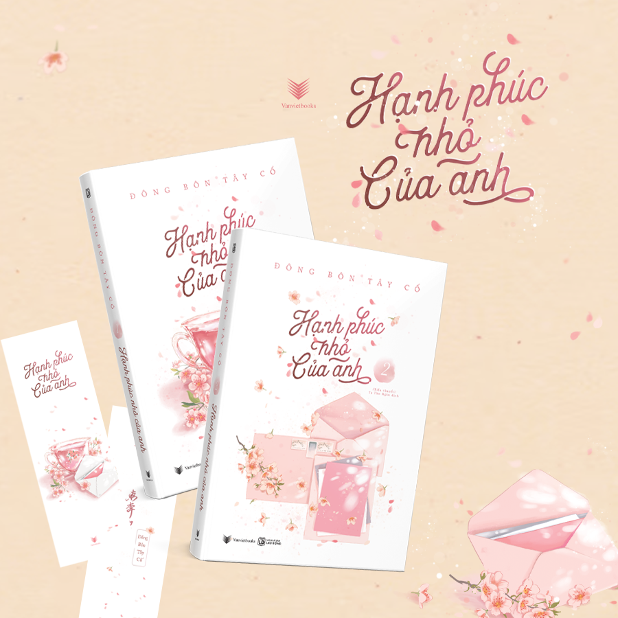 Bộ Sách Hạnh Phúc Nhỏ Của Anh - Tập 1 + Tập 2 (Bộ 2 Tập) - Tặng Kèm 2 Bookmark + 1 Tờ Gác Có Lời Nhắn Và Chữ Ký Của Tác Giả - Ảnh 2